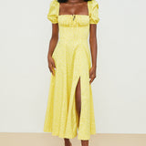 Aviana | Robe à Manches Bouffantes Bloom | Maya Deauville