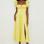 Aviana | Robe à Manches Bouffantes Bloom | Maya Deauville