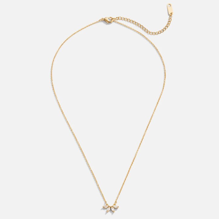 Collier Feuille en Cristal | Maya Deauville
