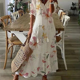 Michaela™ | Robe bohème flatteuse | Maya Deauville