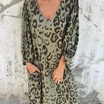 Jessa | Robe Maxi Léopard | Maya Deauville