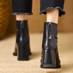 Claudia | Bottines de luxe à talon moyen | Maya Deauville