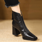 Claudia | Bottines de luxe à talon moyen | Maya Deauville