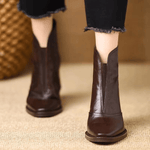 Claudia | Bottines de luxe à talon moyen | Maya Deauville