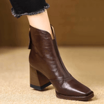Claudia | Bottines de luxe à talon moyen | Maya Deauville