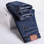 Chaud™ | Pantalon en denim thermique | Maya Deauville