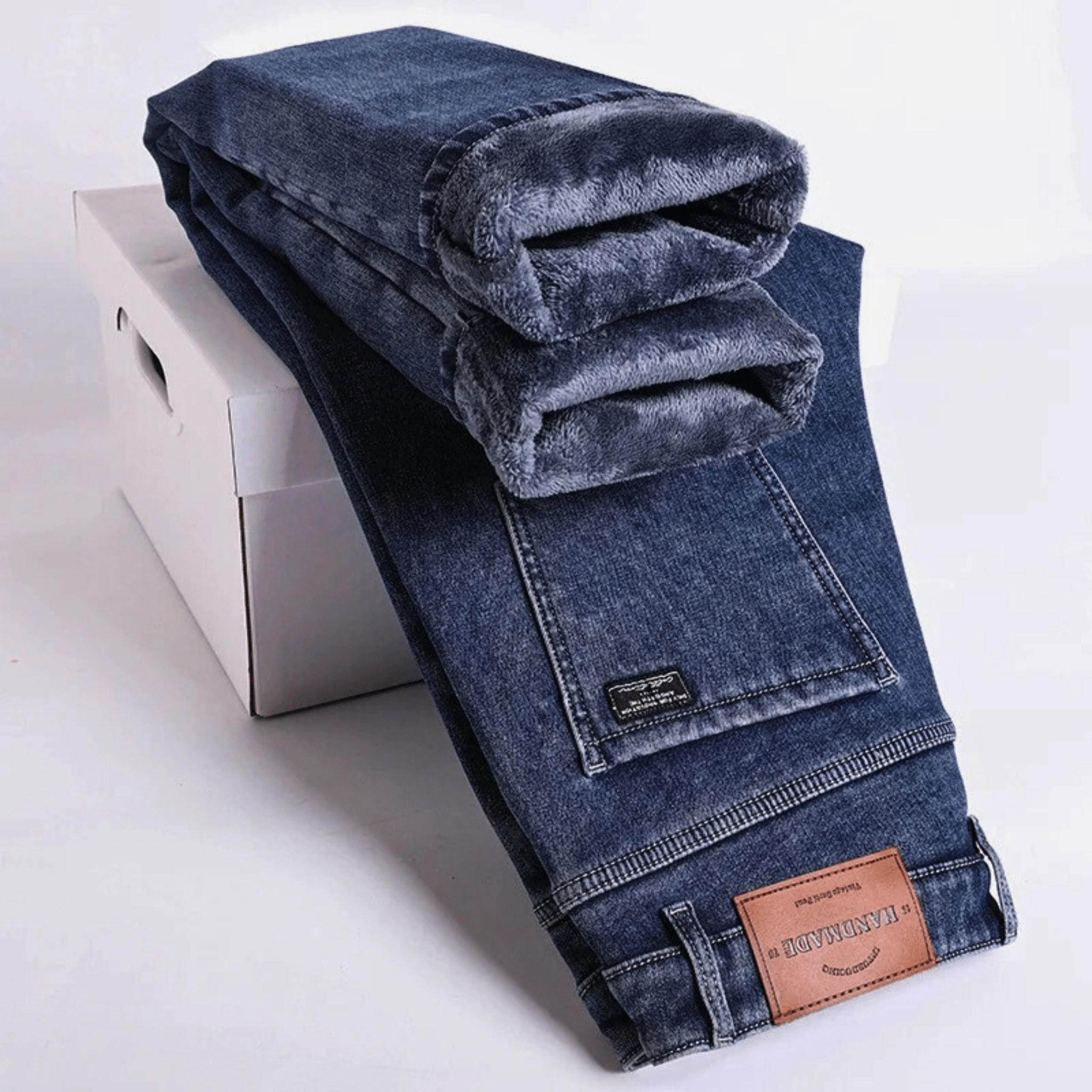 Chaud™ | Pantalon en denim thermique | Maya Deauville