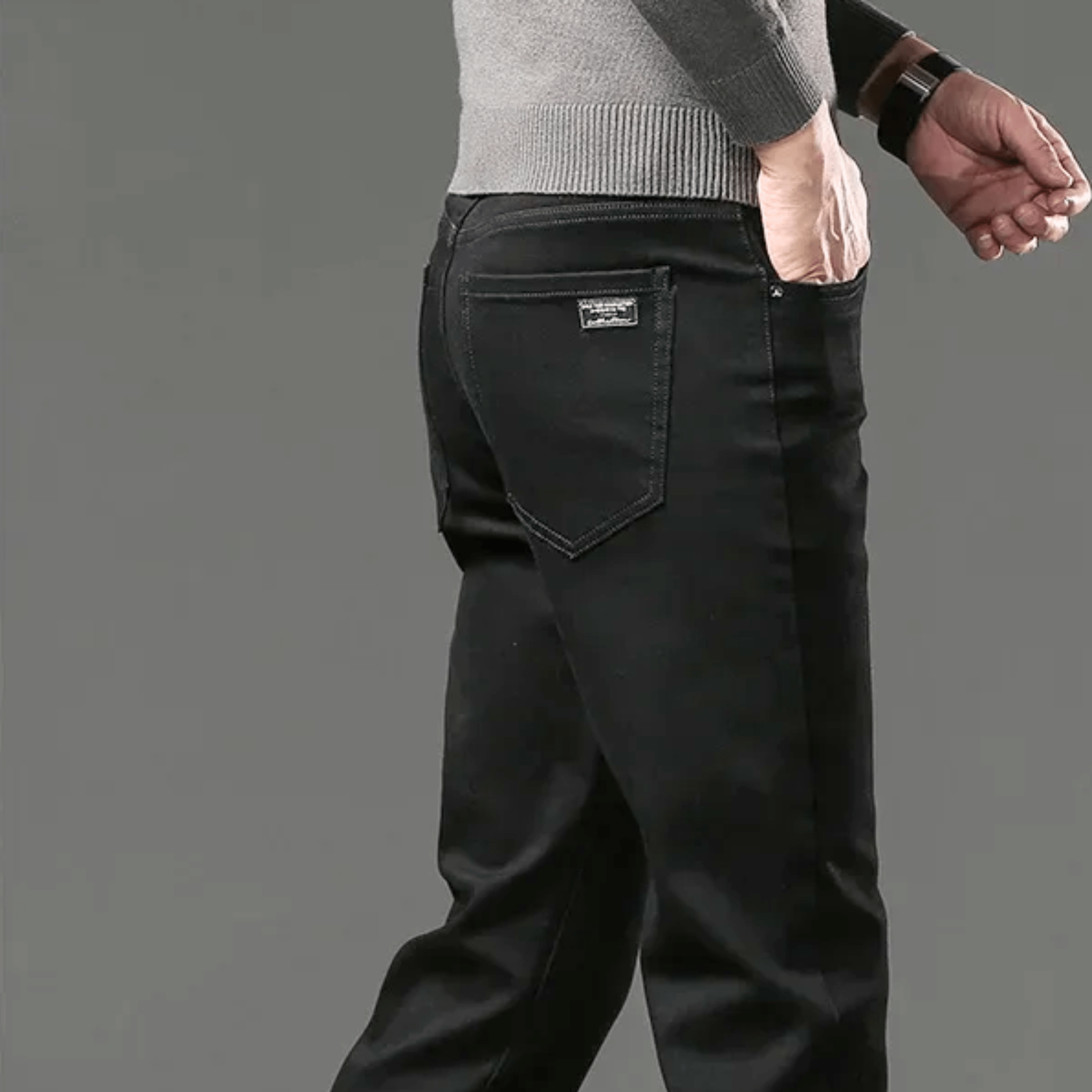 Chaud™ | Pantalon en denim thermique | Maya Deauville