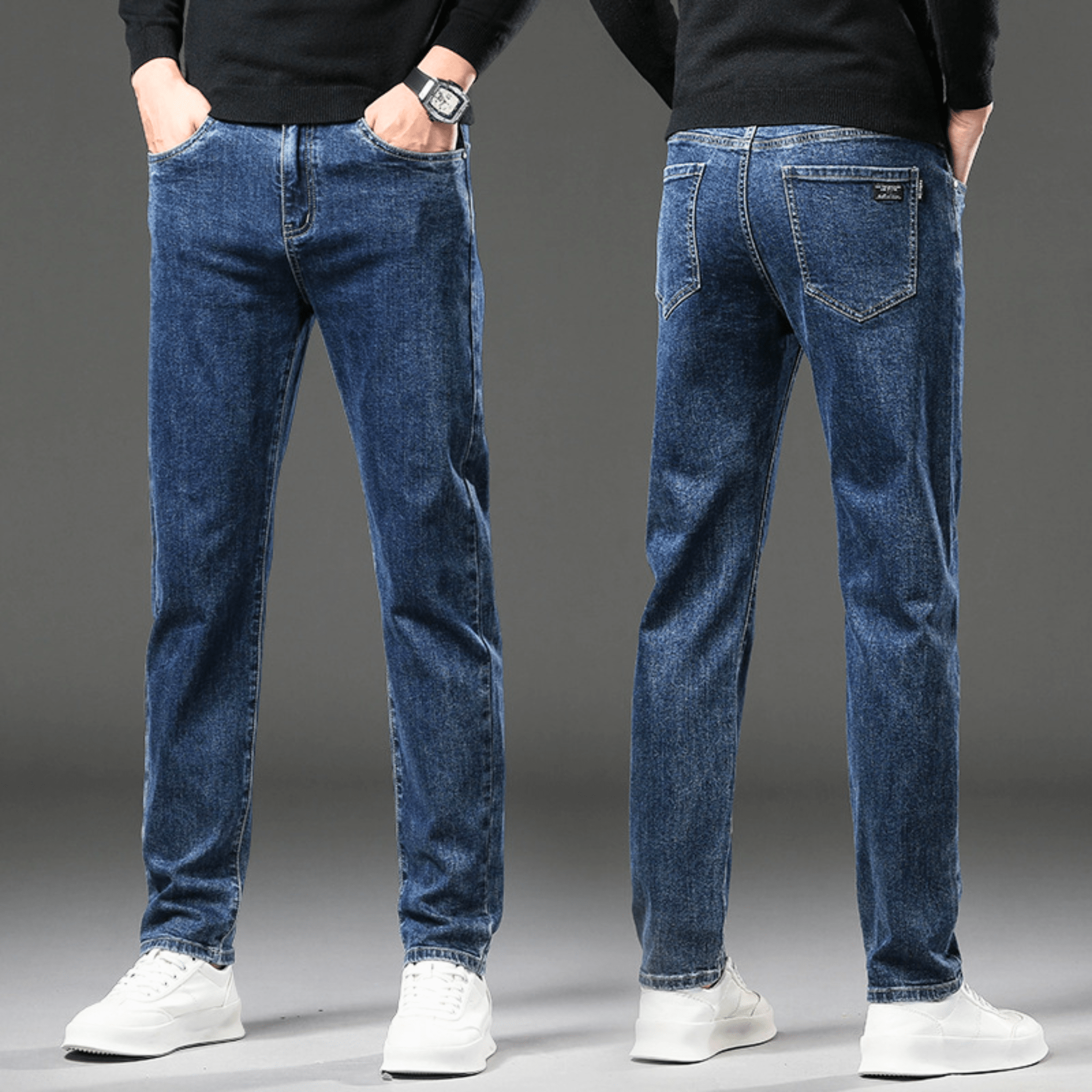 Chaud™ | Pantalon en denim thermique | Maya Deauville