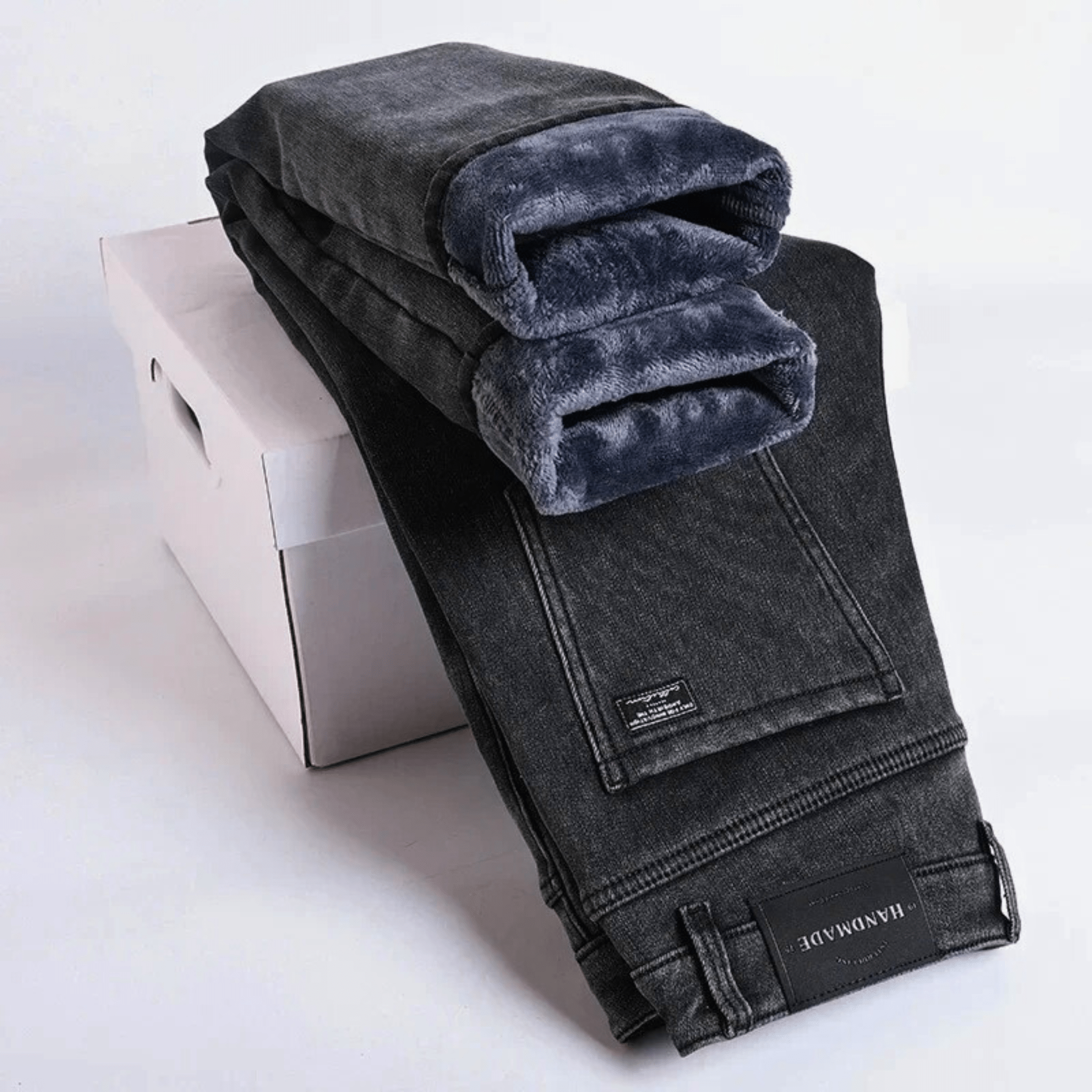 Chaud™ | Pantalon en denim thermique | Maya Deauville