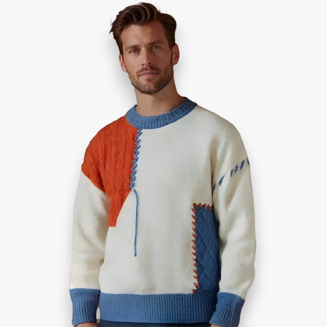 Luke™ | Pull Patchwork | Maya Deauville