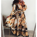 Faye™ | Robe imprimée bohème | Maya Deauville