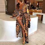 Faye™ | Robe imprimée bohème | Maya Deauville