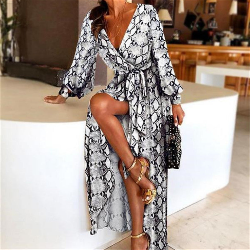Faye™ | Robe imprimée bohème | Maya Deauville