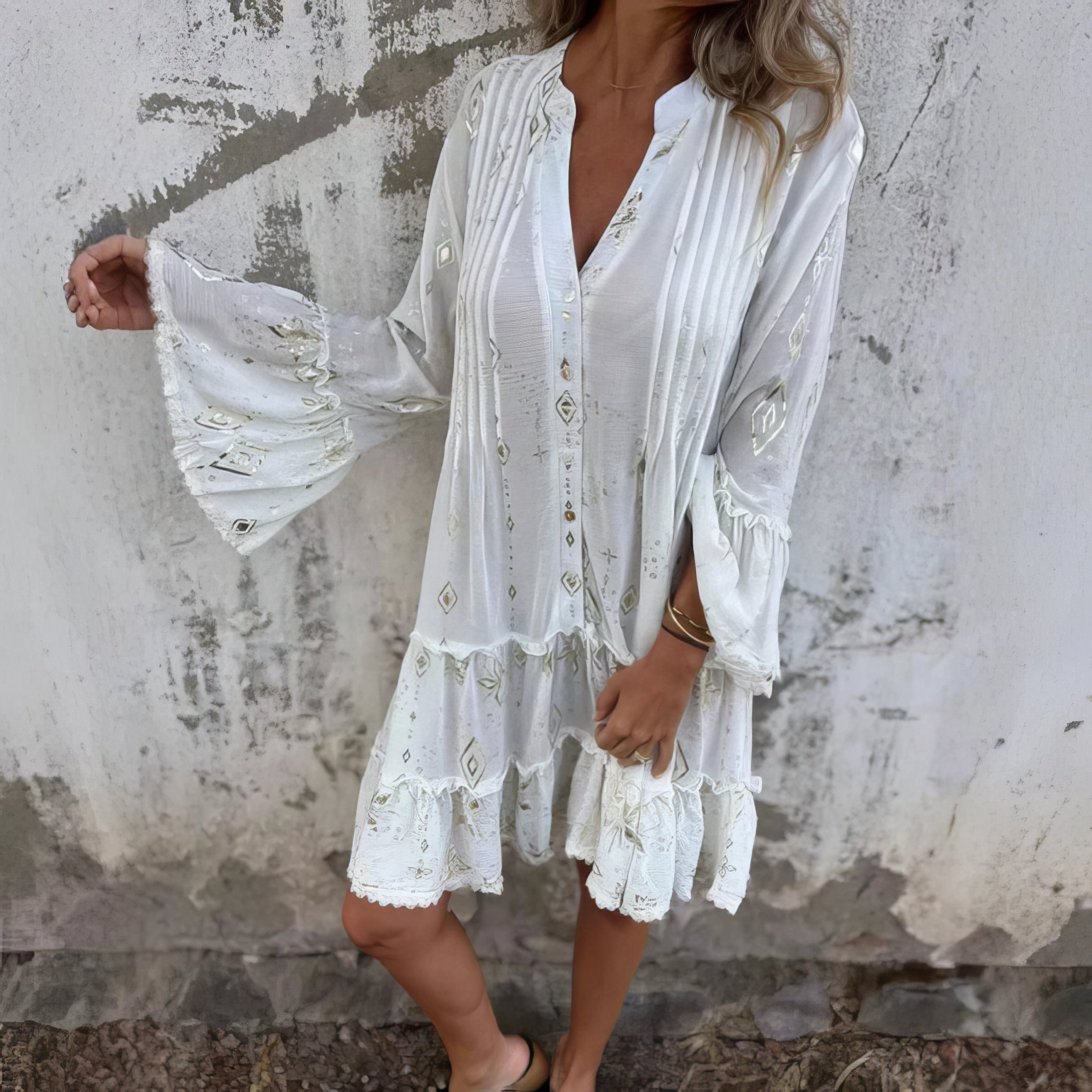 Gayle™ | Robe bohème | Maya Deauville