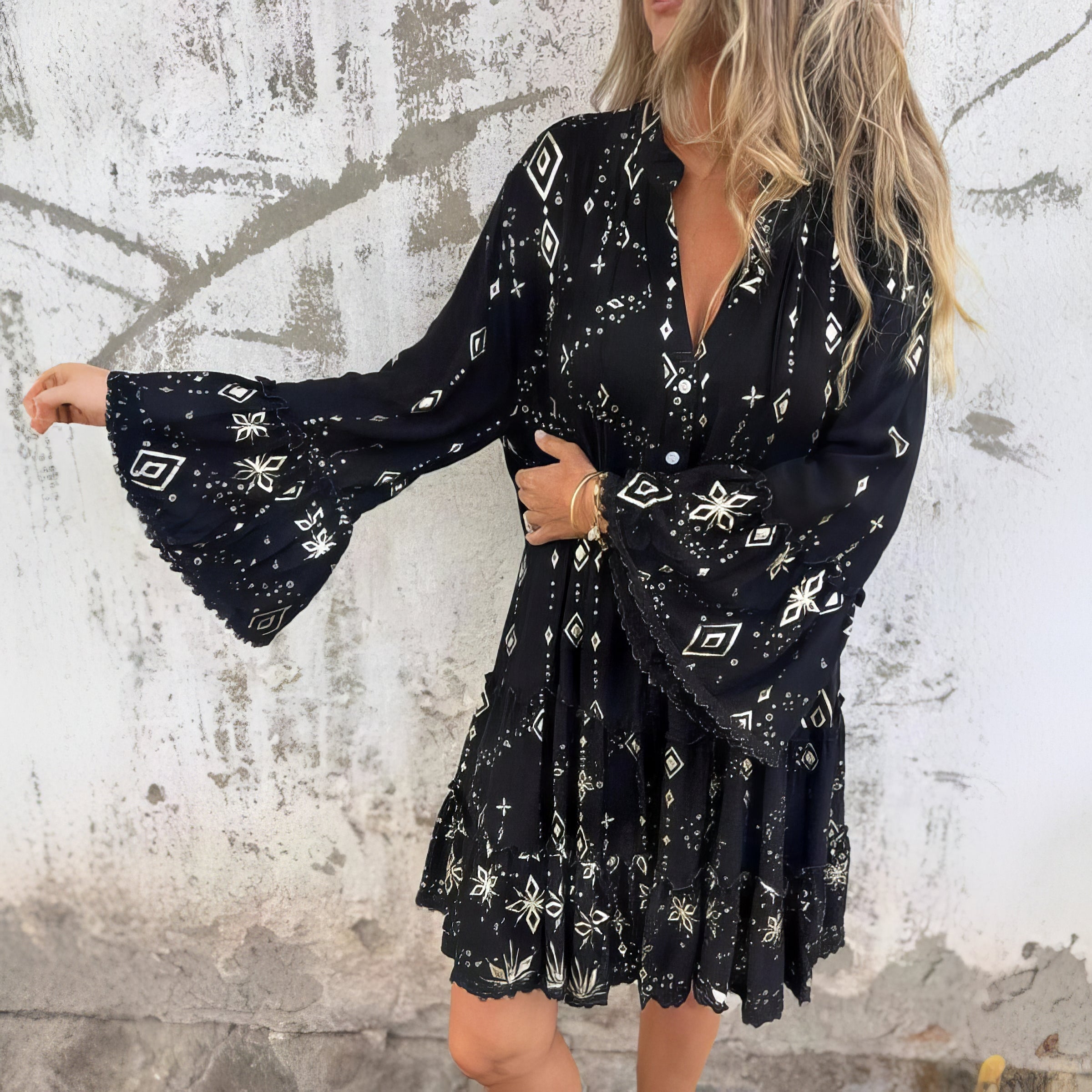Gayle™ | Robe bohème | Maya Deauville