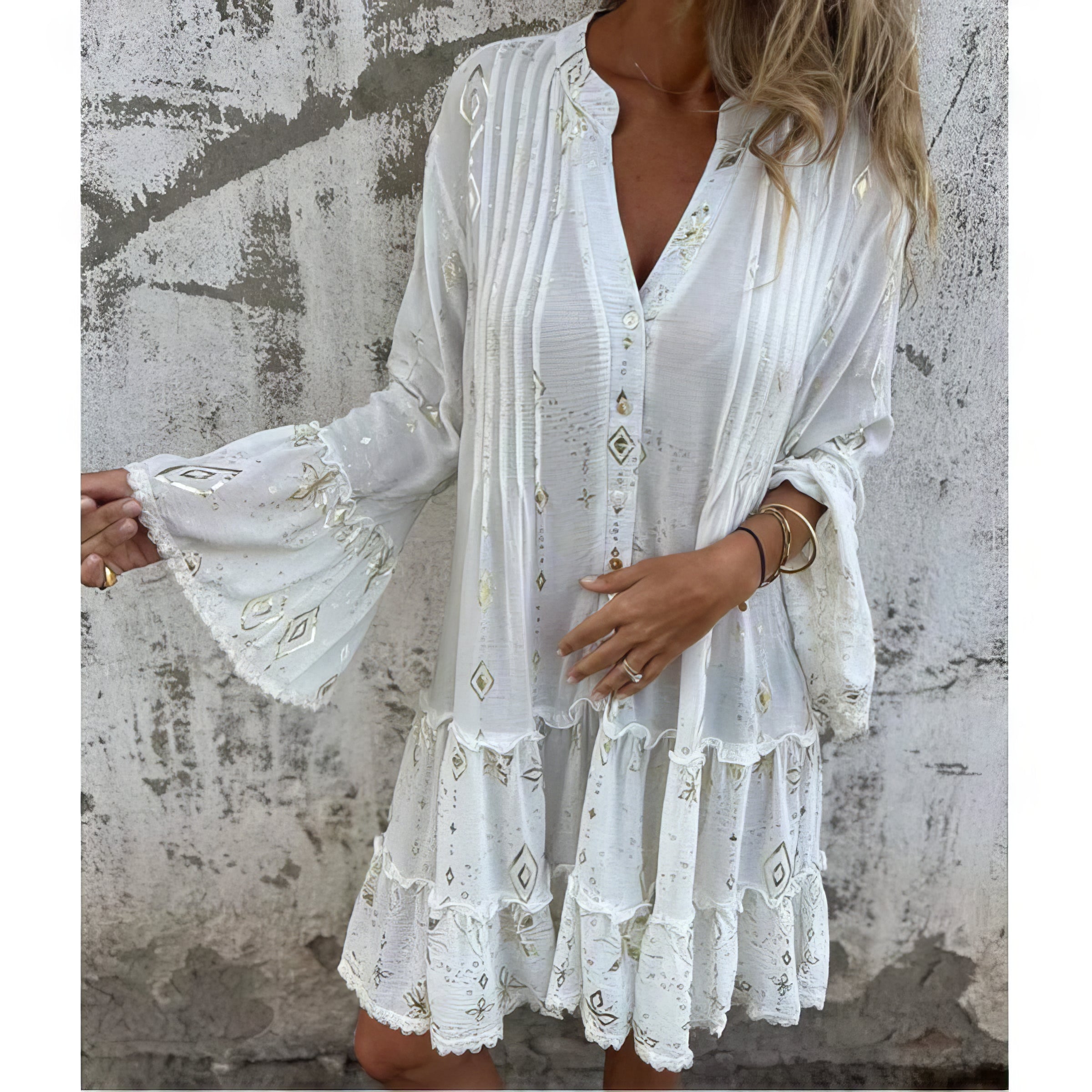 Gayle™ | Robe bohème | Maya Deauville