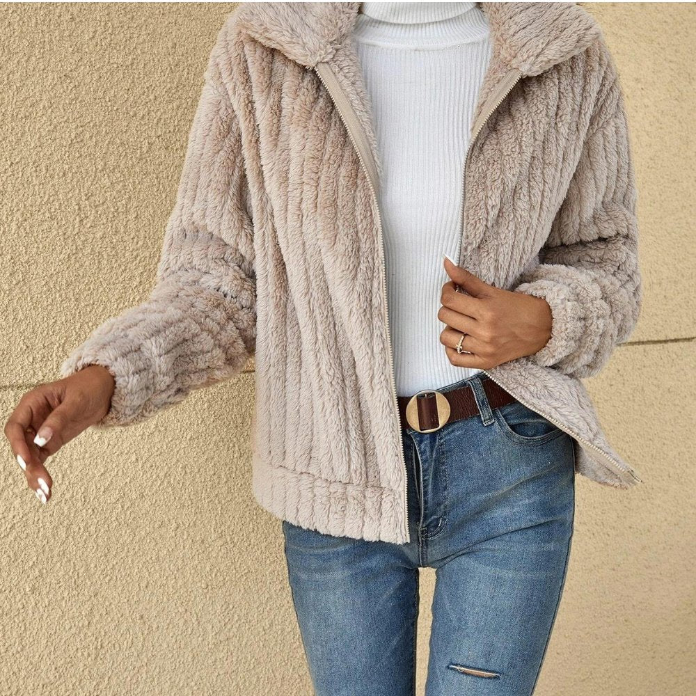 Mandy™ | Cardigan Stylé en Peluche | Maya Deauville