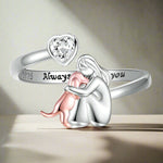 Anne™ – bague motif animaux (Rose) | Maya Deauville