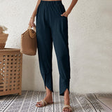 Essari | Pantalon à Ourlet Fendu | Maya Deauville