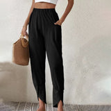 Essari | Pantalon à Ourlet Fendu | Maya Deauville