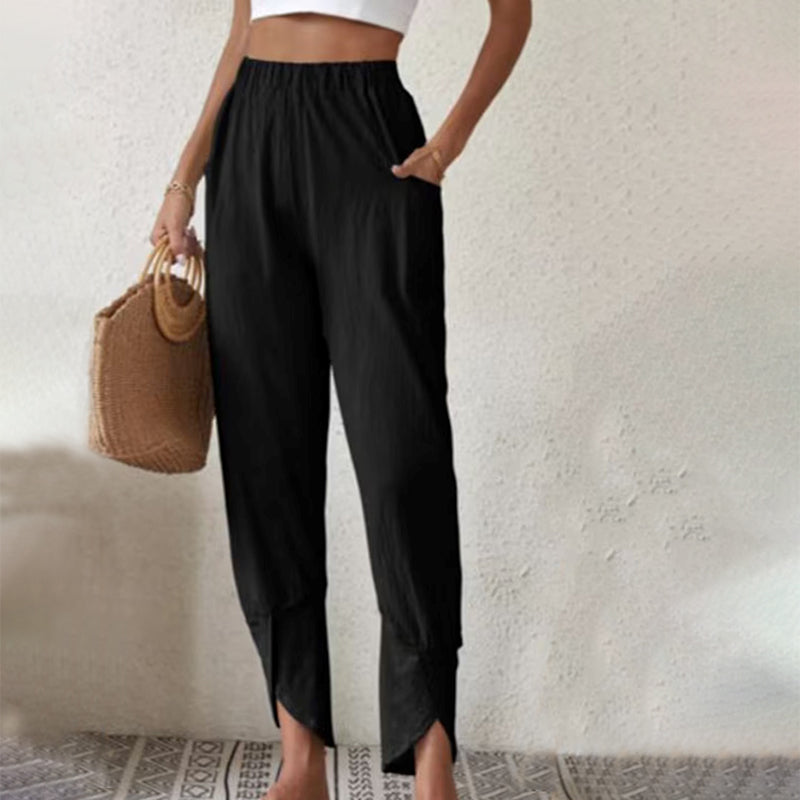Essari | Pantalon à Ourlet Fendu | Maya Deauville